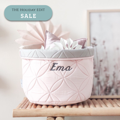 Quilted Store Away - Petal Pink (Discount applied at checkout)